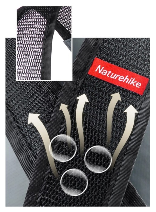 Рюкзак компактний надлегкий Naturehike Ultralight Naturehike NH17A012-B, 18 л, зелений, укр, укр