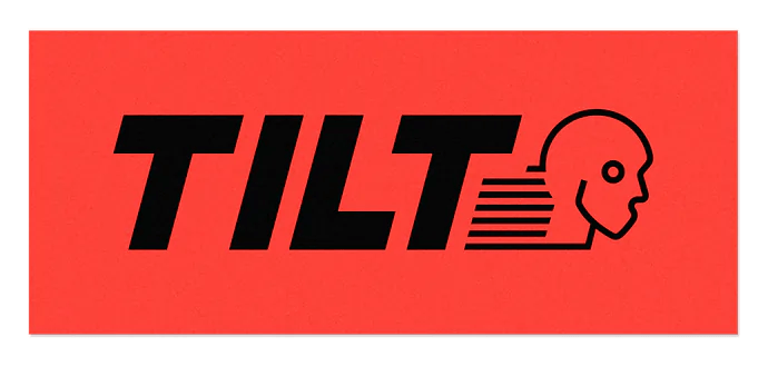 Наклейка (стикер) на самокат/скейт Tilt