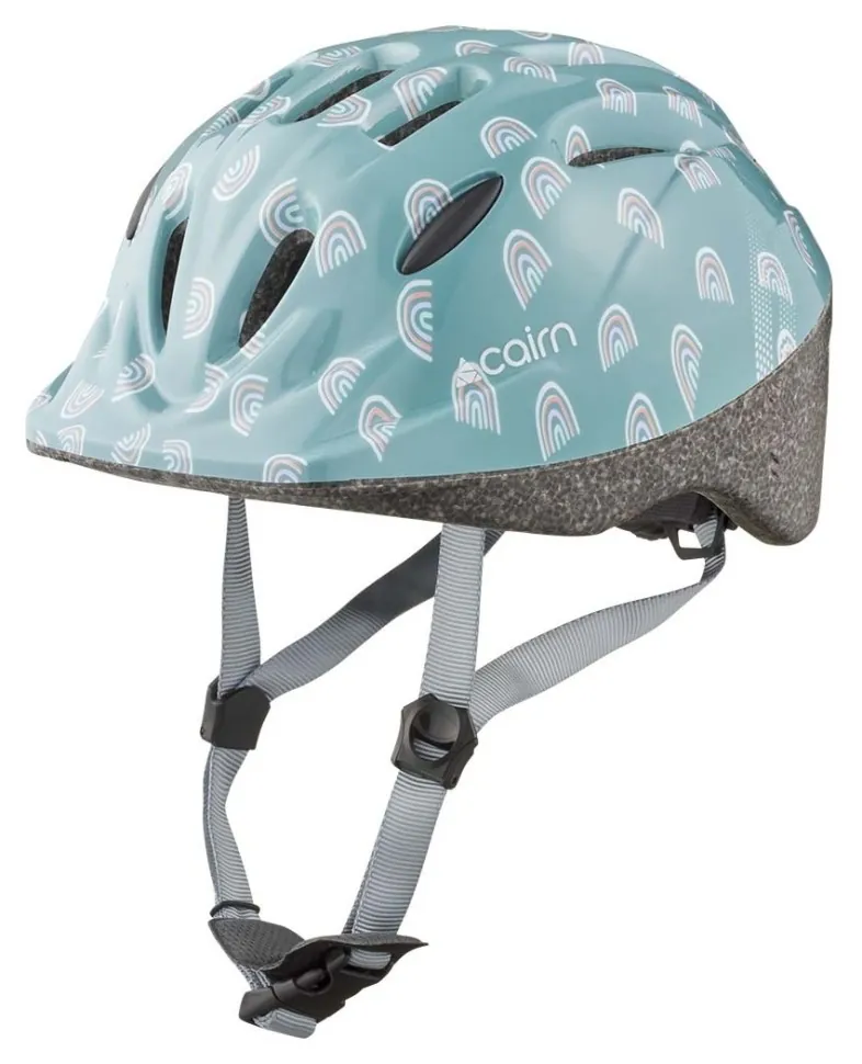 Cairn велошлем Sunny Jr shiny eucalyptus rainbow 48-52 (48-52)