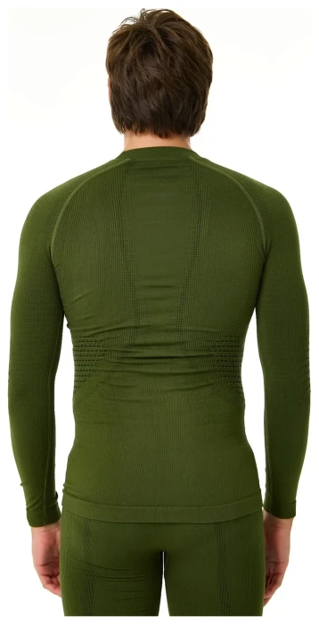 Термофутболка з довгим рукавом чоловіча Accapi Polar Bear New, Military Black, M/L