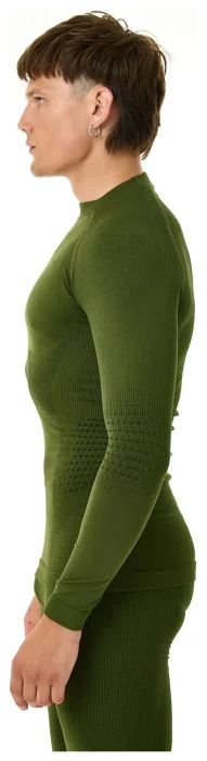 Термофутболка з довгим рукавом чоловіча Accapi Polar Bear New, Military Black, M/L