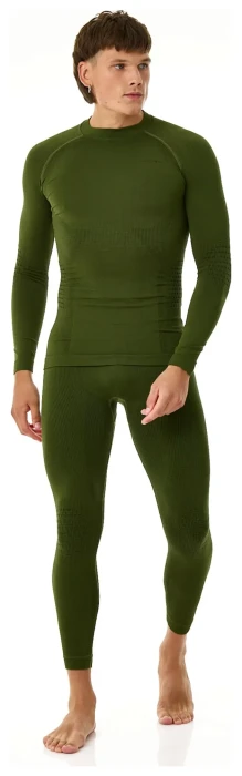 Термофутболка з довгим рукавом чоловіча Accapi Polar Bear New, Military Black, M/L