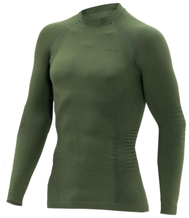 Термофутболка з довгим рукавом чоловіча Accapi Polar Bear New, Military Black, M/L