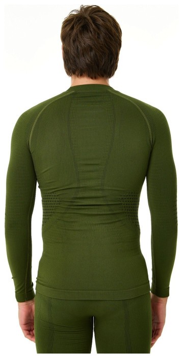 Термофутболка з довгим рукавом чоловіча Accapi Polar Bear New, Military Black, M/L