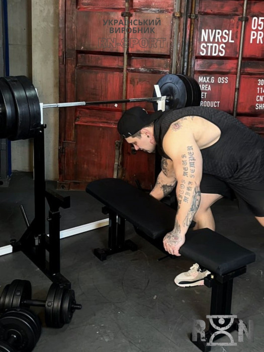 Стійки для присідань зі страхувальними упорами RN Sport 50х50