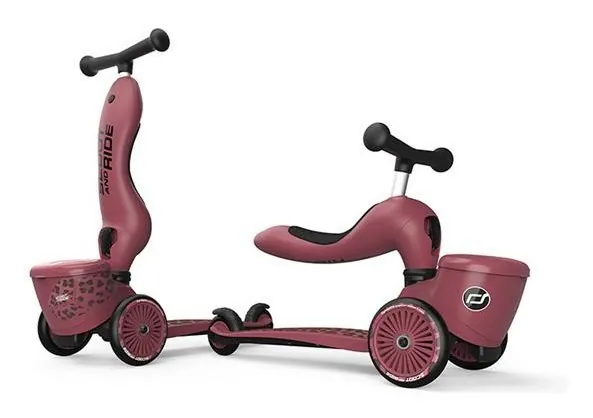 Самокат Scoot and Ride серії Highwaykick-1 Lifestyle вишневий, 1-5років (DWT_SR-210621-WILDCAT)