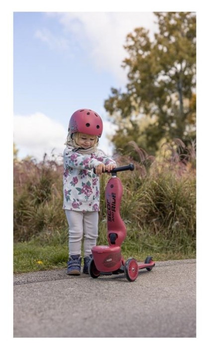 Самокат Scoot and Ride серії Highwaykick-1 Lifestyle вишневий, 1-5років, укр, укр