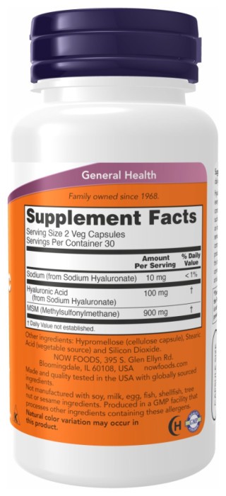 Hyaluronic Acid 50 mg - 60vcaps