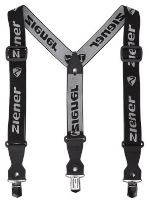 Ziener подтяжки Braces Clip black L