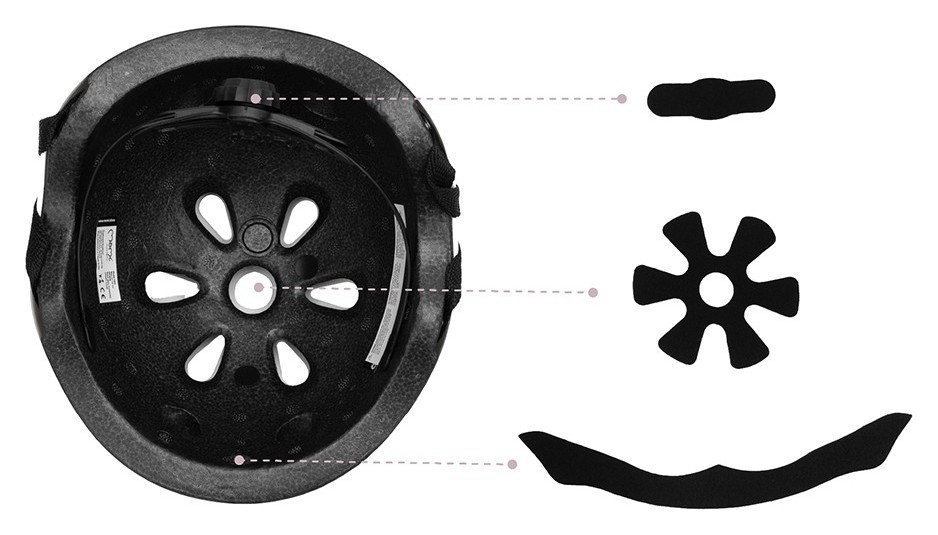 Велосипедний шолом MoMi MIMI Mat Gray