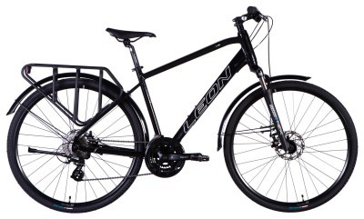 Велосипед AL 28&quot; Leon TG 80 MAN DD CS рама-19&quot; чорний 2025