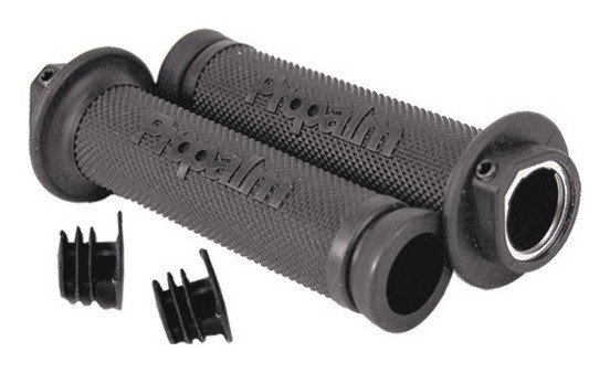 Грипси для велосипеда Cycledesign LOCK 135 мм Black/grey (GP0921), укр