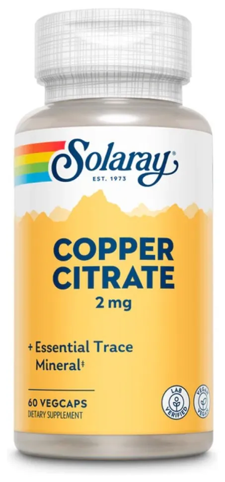 Copper Citrate 2mg - 60 vcaps