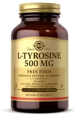 L-Tyrosine 500mg - 100 vcaps