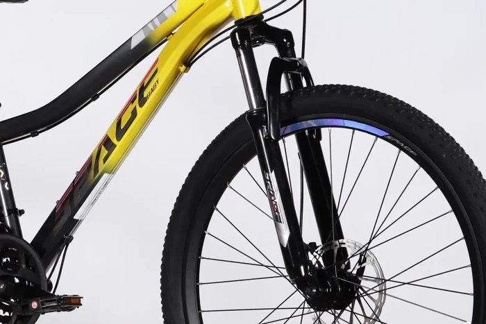 Велосипед ST 26" SPACE AURORA DD FR рама-13" жовто-чорний 2026