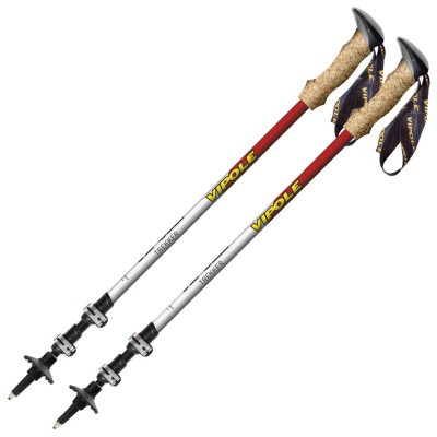 Палки трекинговые Vipole Trekker Cork (S25 09)