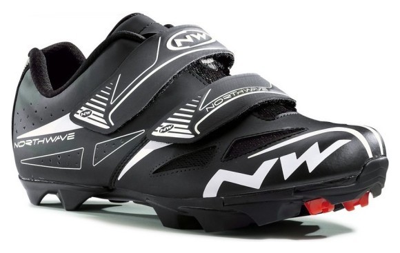 Туфлі велосипедні Northwave SPIKE EVO M 41 (8.5US) Black (80152012 10) O, укр