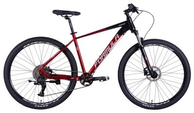 Велосипед AL 29" Formula ZEPHYR 1.0 HDD рама-19" черно-красный 2026
