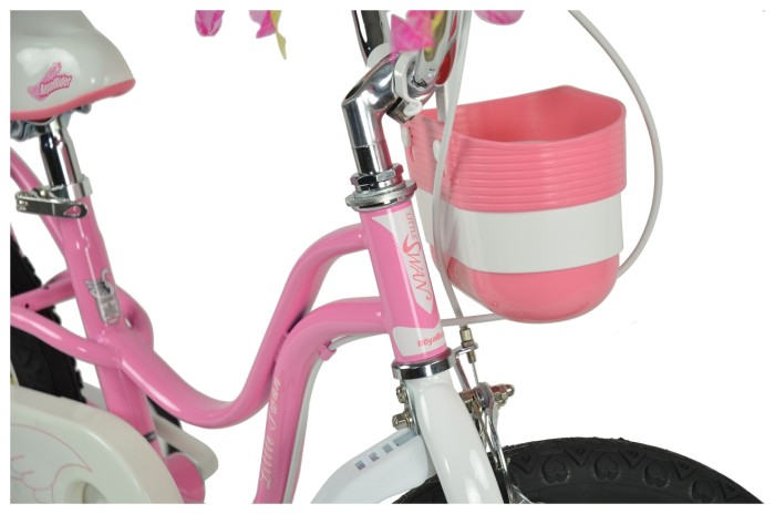 Велосипед RoyalBaby LITTLE SWAN 16", OFFICIAL UA, розовый