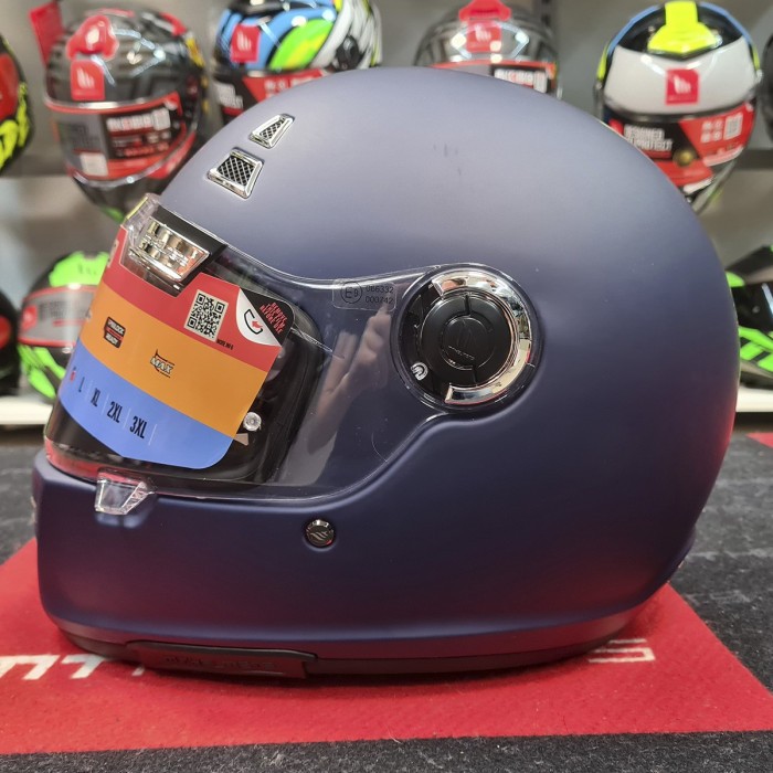 Мотошолом MT Jarama Solid Matt Blue