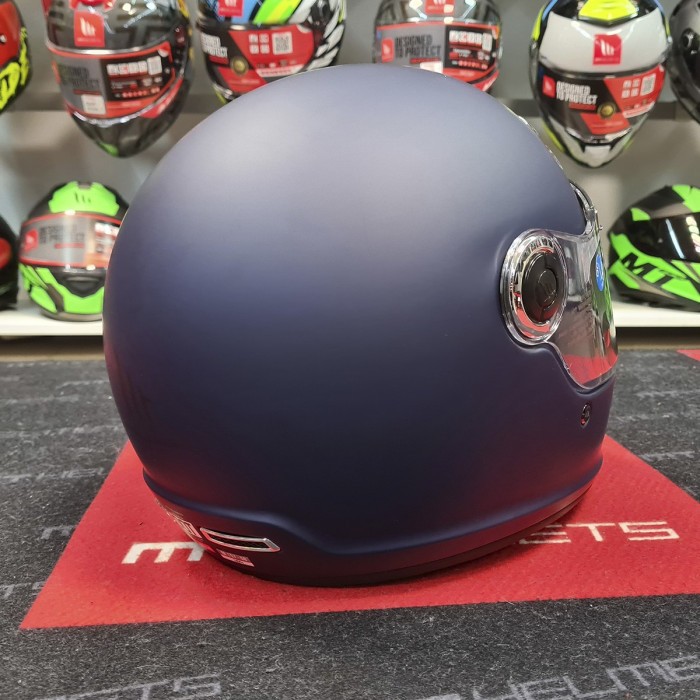 Мотошолом MT Jarama Solid Matt Blue