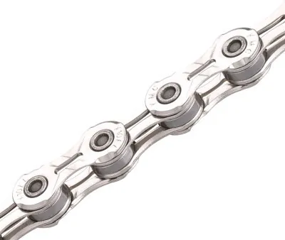 Цепь инд. 114 зв. 1/2x11/128 KMC X10EL-1, NPNP silver/silver