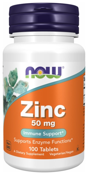Zinc Gluconate 50 mg - 100 tabs (Поврежденная банка)