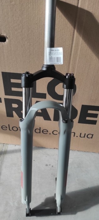 Виделка 29" AL 1-1/8" AM з лок. disc шток-180мм сірий (м) LIANJI LJ710L Formula F-1 2022 (сірий (м)), укр, укр