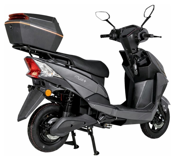 Электроскутер ATLAS Falcon Box 2000W Lithium Grey