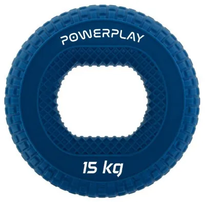 Эспандер кистевой силиконовый PowerPlay PP-4333 Hand Grip Light 15 кг. Синий