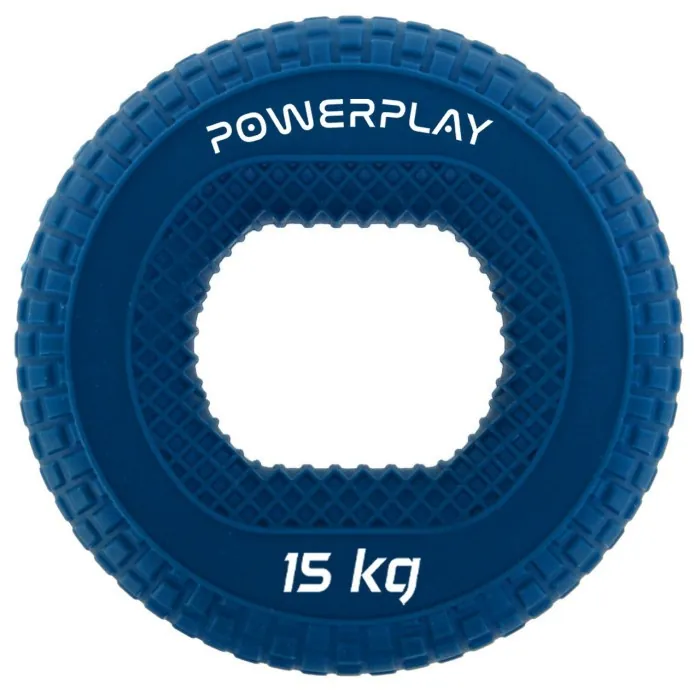 Эспандер кистевой силиконовый PowerPlay PP-4333 Hand Grip Light 15 кг. Синий