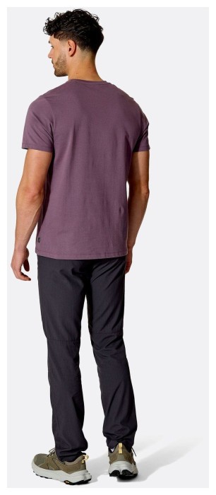 Футболка чоловіча Rab Stance Basecamp Badge Print Tee, Black Beluga