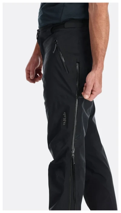Штани чоловічі Rab Latok GTX Pants, Black, M, Regular