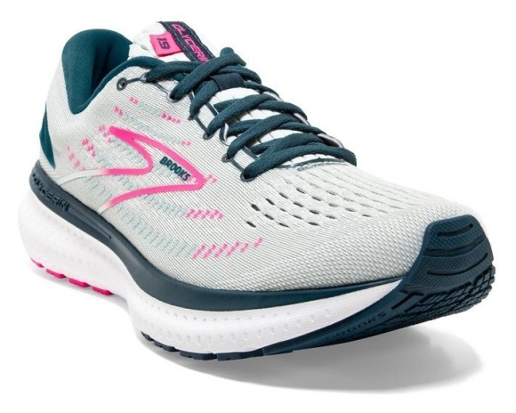 Кросівки жіночі Brooks GLYCERIN 19 W 38 (7.0US) 110 Ice flow/navy/pink (1203431B110), укр