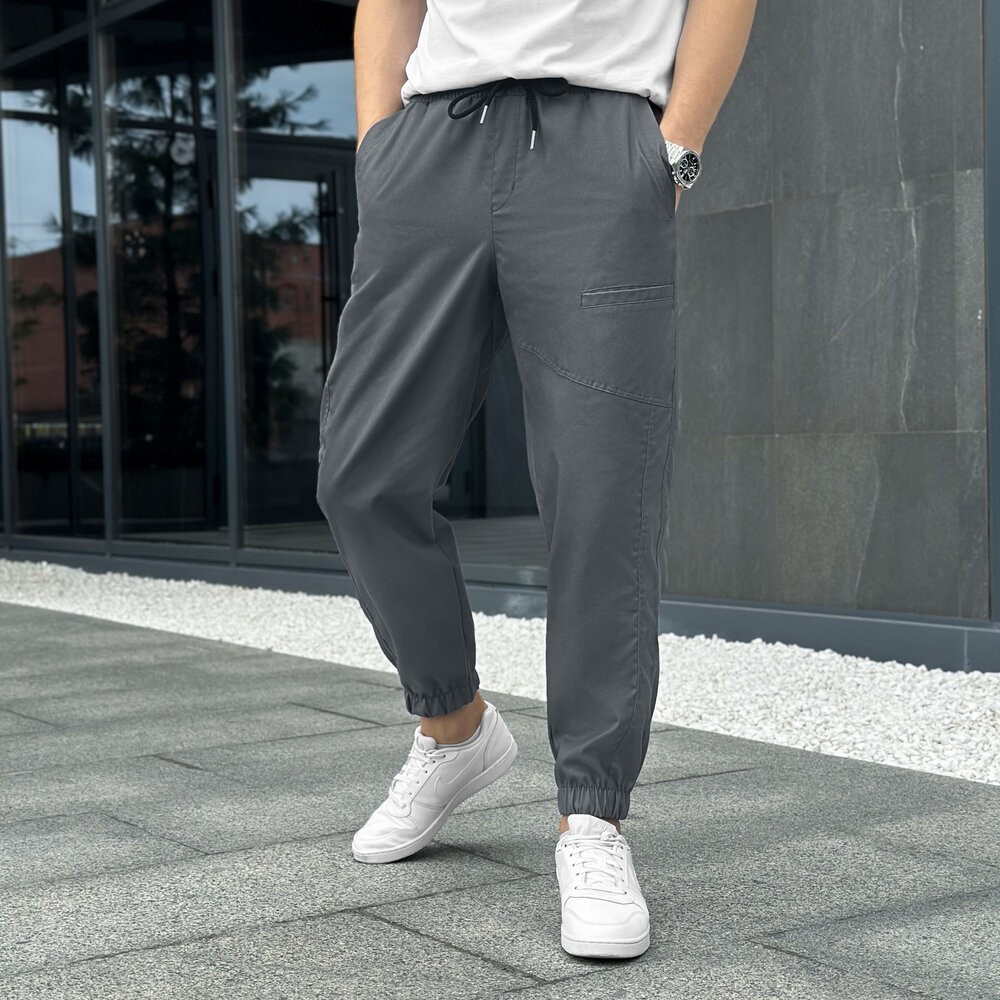 Джогери для чоловіків весняні Pobedov Vortex антрацит, укр, укр