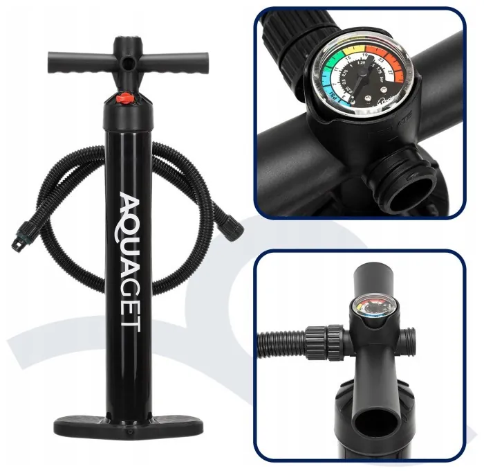 Надувная доска SUP Aquaget 350 см с веслом AQ0040 Black