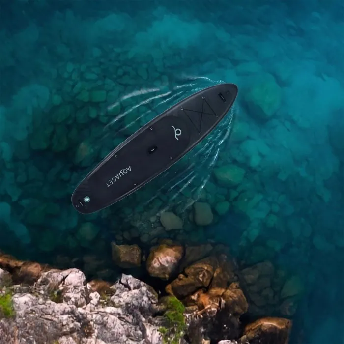 Надувная доска SUP Aquaget 350 см с веслом AQ0040 Black