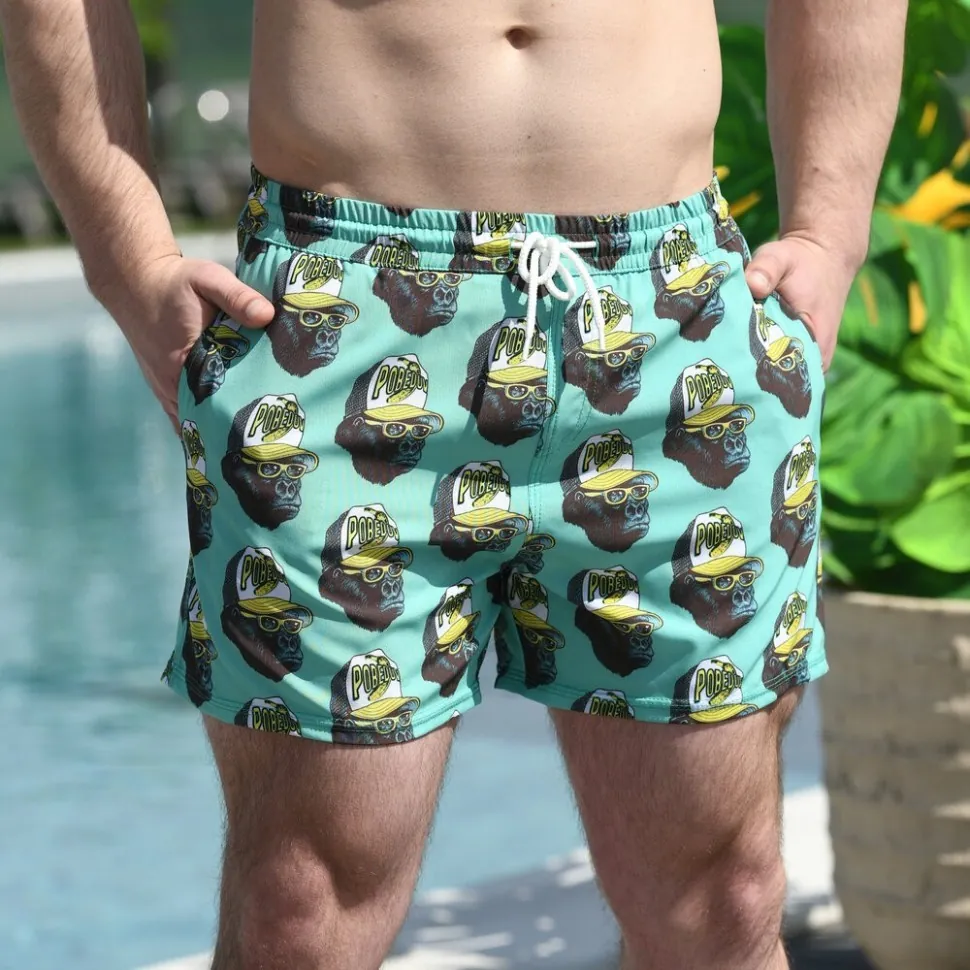 Плавальні шорти чоловічі Pobedov Pool day Mavpy (M)