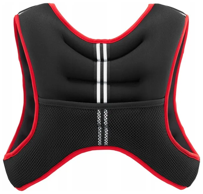 Жилет-обважнювач для тренувань 4FIZJO 10 кг Black/Red (P-5905973402163)