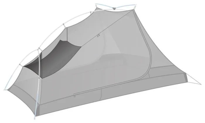 Полка в шатер Gear Loft - Alto TR2, Grey