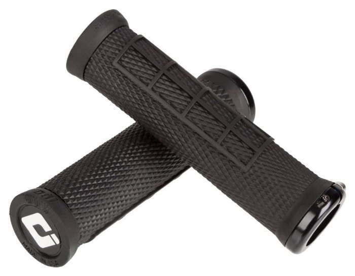 Грипси ODI Elite Motion, V2.1 Lock-On, Mint w/Black Clamp, м'ятні із чорними замками