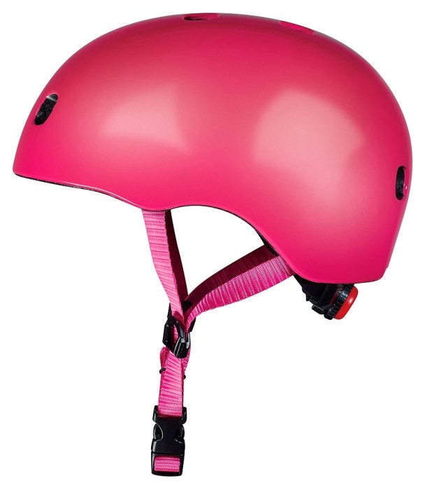 Защитный шлем MICRO - МАЛИНОВЫЙ (52-56 сm, M)
