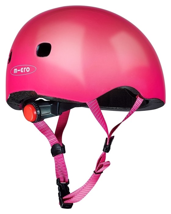 Захисний шолом MICRO - МАЛИНОВИЙ (52-56 сm, M)