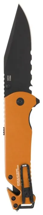 Нож складной SOG Escape ATK 2.0, Hi-Viz Orange