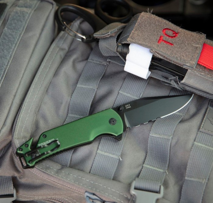 Нож складной SOG Escape ATK 2.0, Hi-Viz Orange