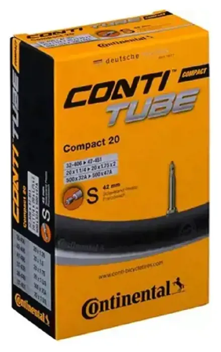 Камера Continental Compact Tube 20" S42 RE [32-406->47-451]