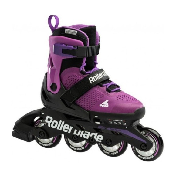 Ролики детские Rollerblade Microblade Black Purple 2024