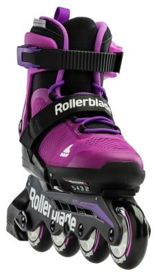 Ролики дитячі Rollerblade Microblade Black Purple 2023