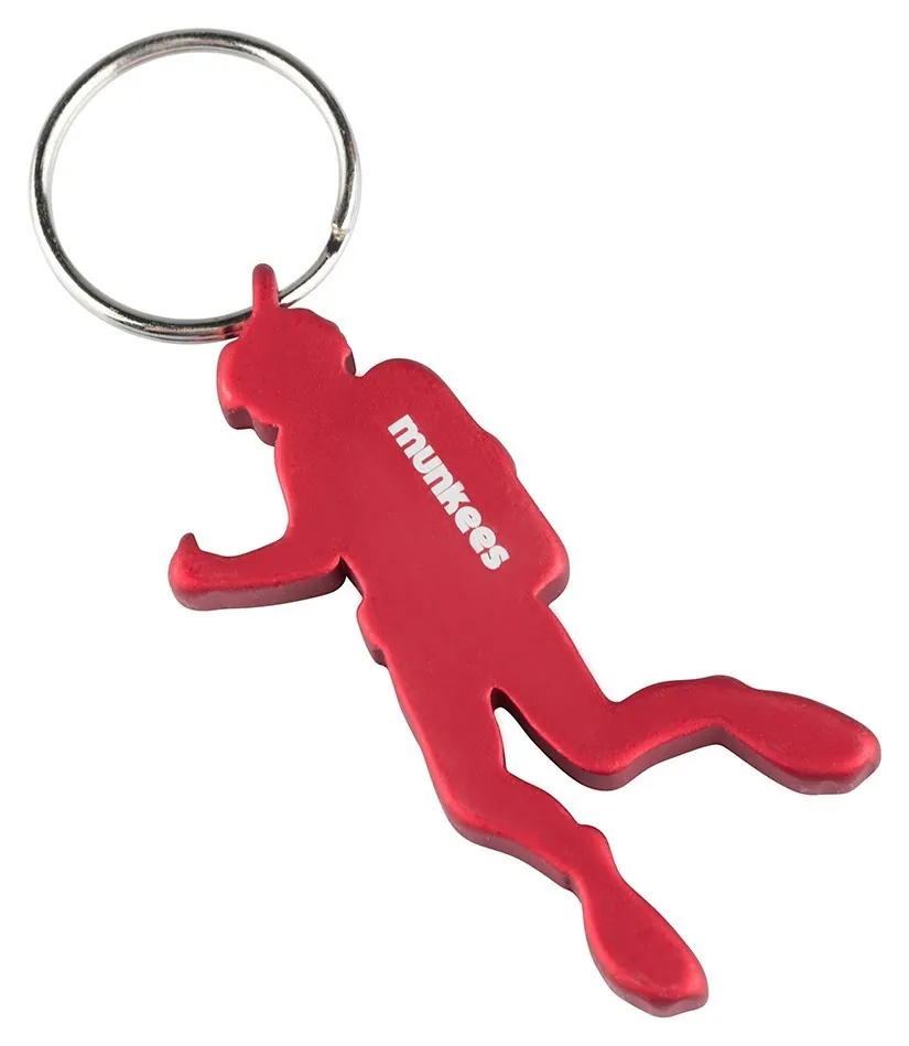 Munkees 3524 брелок-відкривачка Diver red (3524-RD)