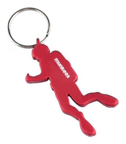 Munkees 3524 брелок-відкривачка Diver red, укр, укр